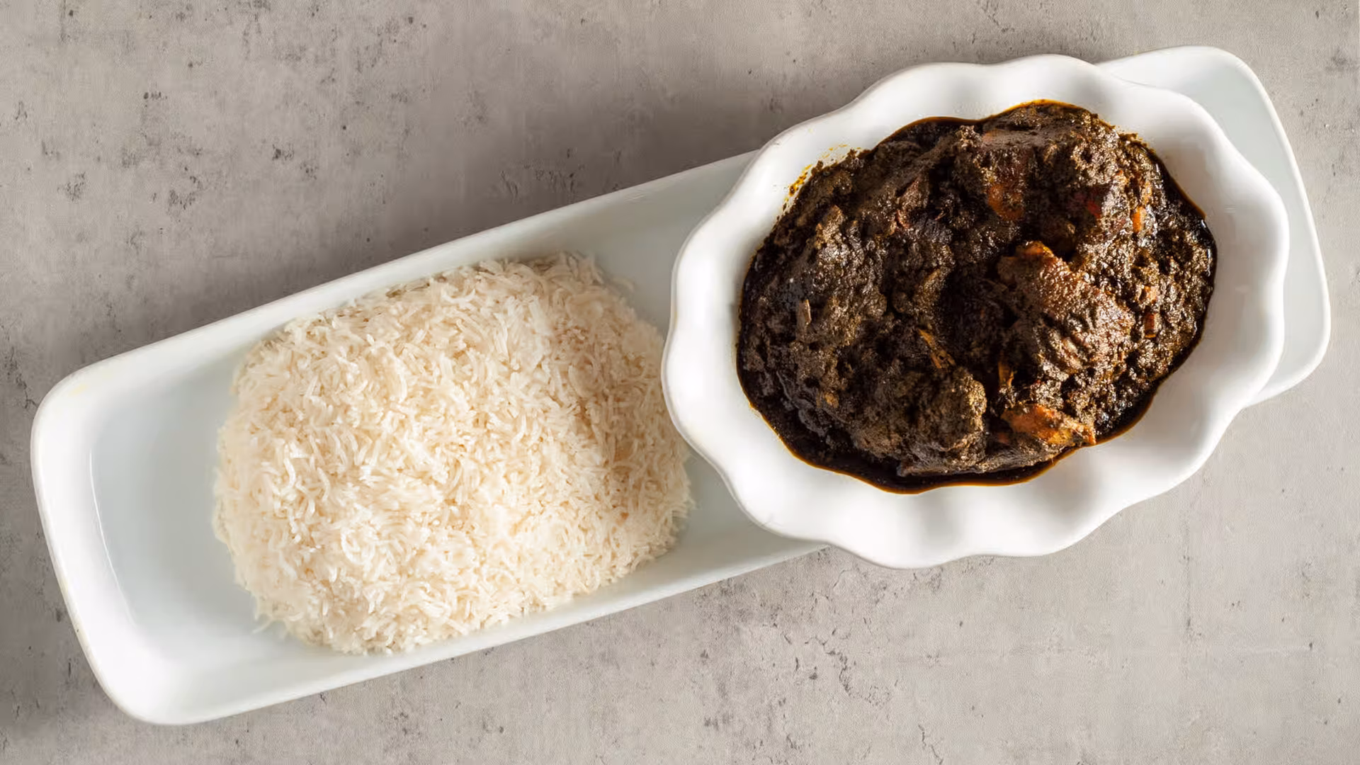Cassava Leaf With Rice