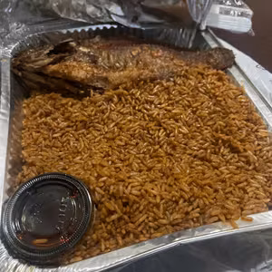 Dry Rise & Fish w/ Pepper Sauce