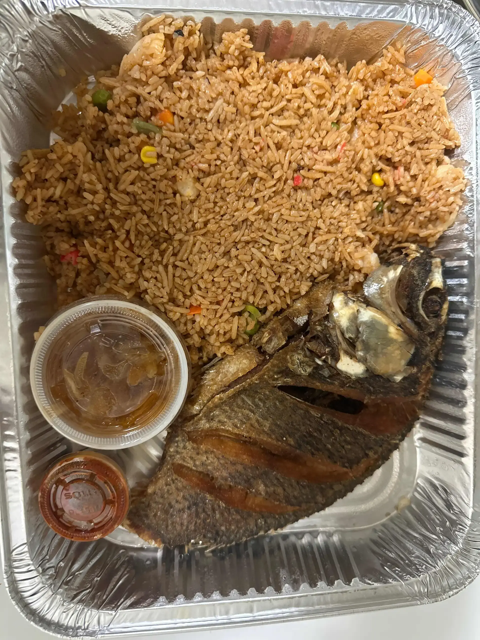 Jollof Rice With Fish