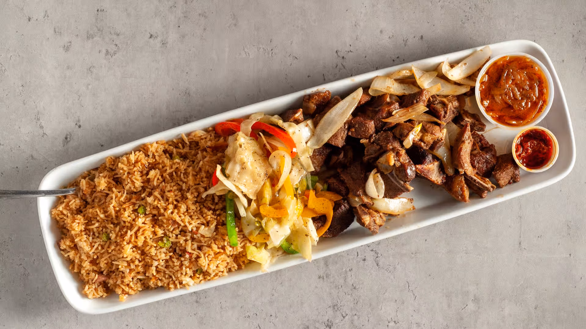 Jollof Rice With Meat